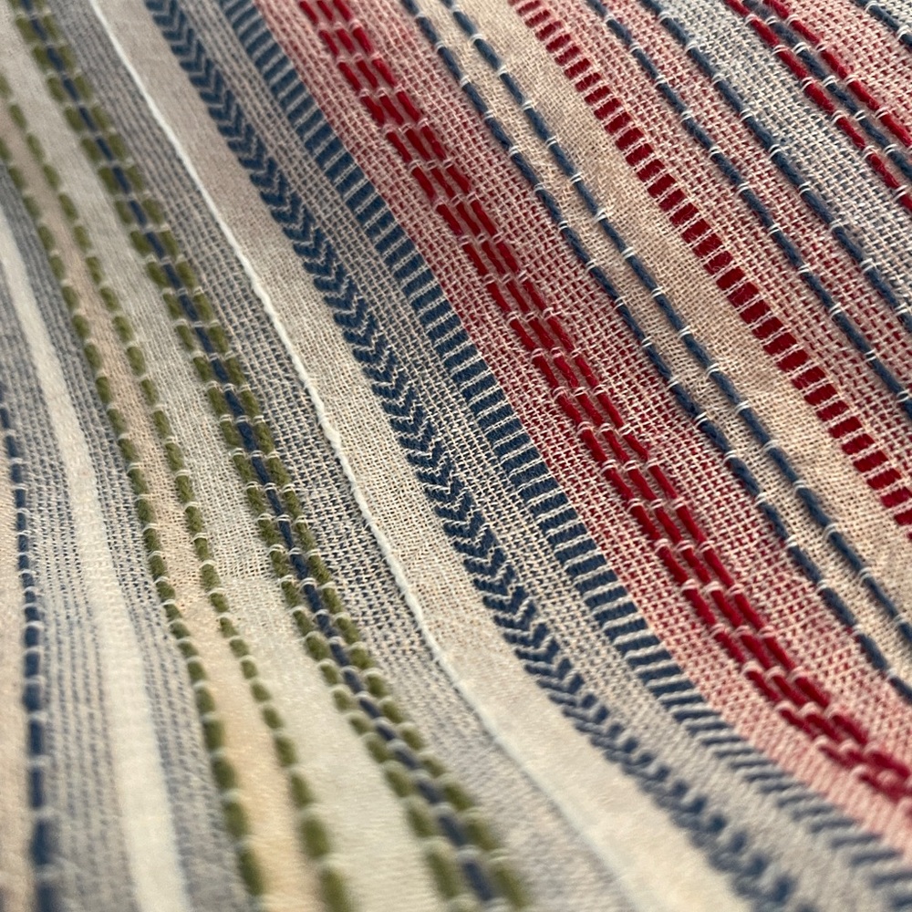 Pilcro and the Letterpress Multicolor Striped Blouse - Picture 5 of 6